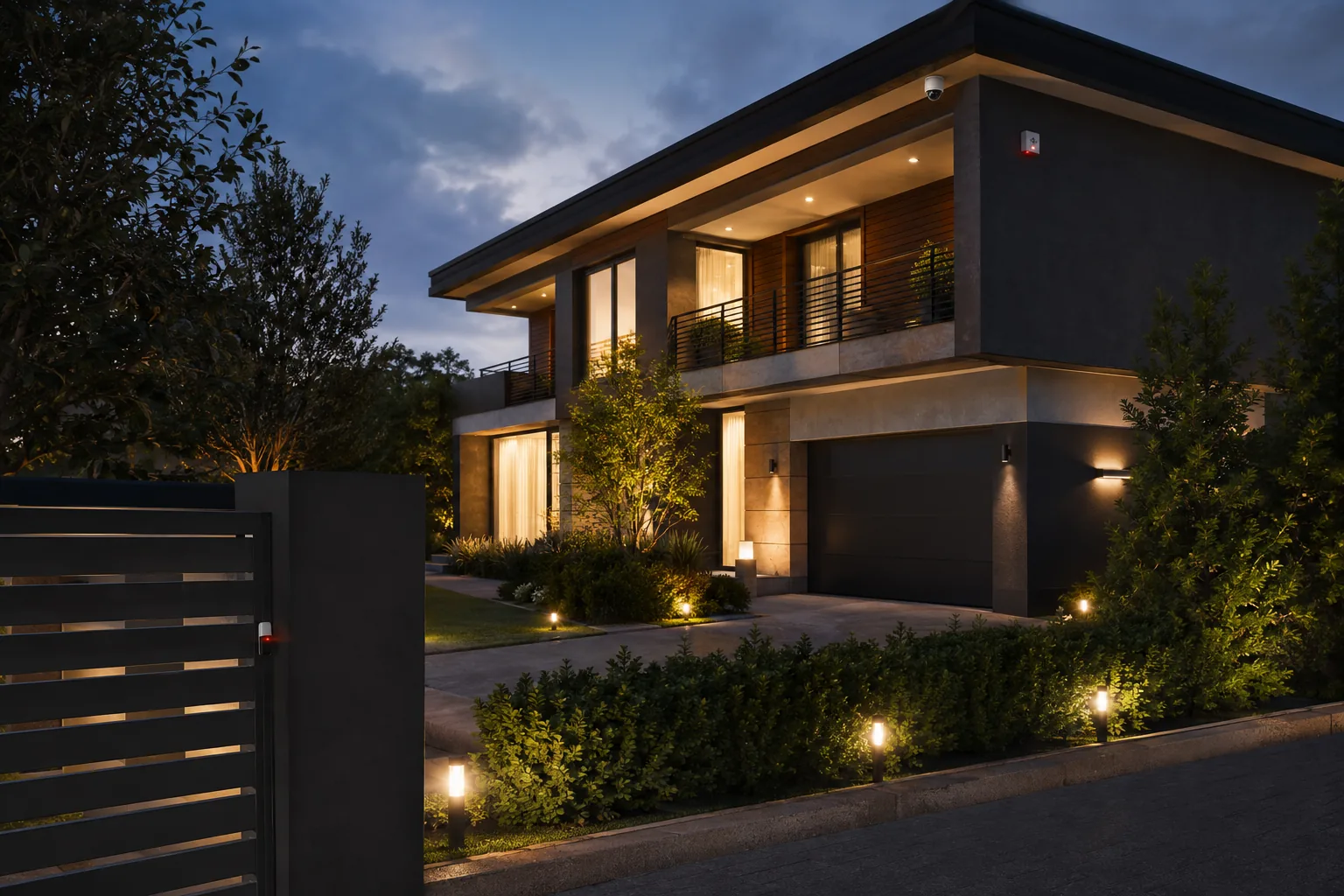 Net Alarm villa çevre güvenliği, alarm ve kamera sistemi